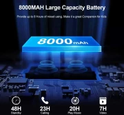 Thumbnail 2 of Таблет Vasoun P30HKIDS, 10'', Octa Core, 128 GB, 12 GB RAM, Android, T606 Octa core, задна камера 5 MP, предна камера 8 MP, син