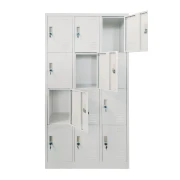 Thumbnail 2 of Гардероб RFG, метален, с дванадесет отделения, 185 x 90 x 40 cm, сив