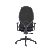 Thumbnail 4 of Ергономичен стол RFG STAR HB, дамаска и меш, Synchronous механизъм, до 150 kg, черна седалка, сива облегалка