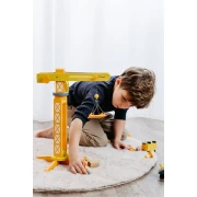 Thumbnail 4 of Small Foot Кран за строителна площадка, с аксесоари, дървени