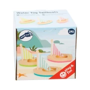 Thumbnail 3 of Small Foot Играчка Платноходка, за вода, дървена, 3 броя