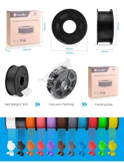 Thumbnail 5 of Филамент за 3D принтер, ABS, 1.75 mm, 1 kg, бял