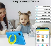 Thumbnail 3 of Таблет Vasoun P30HKIDS, 10'', Octa Core, 128 GB, 12 GB RAM, Android, T606 Octa core, задна камера 5 MP, предна камера 8 MP, син