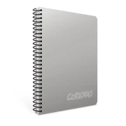 Thumbnail 3 of Gipta Chromo Тетрадка А6, бяла, широки редове, PP корица, със спирала, 80 листа