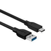 Thumbnail 2 of Кабел за бързо зареждане Genius ACC-A2CC, USB Type-A към USB Type-C, 150 cm, черен