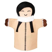 Thumbnail 14 of Nowa Szkola Кукли за ръка, децата на света, 25 cm, 14 броя