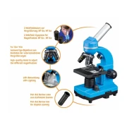 Thumbnail 5 of Bresser Микроскоп Biolux Sel, за начинаещи, син