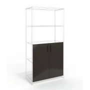 Thumbnail 3 of Врата RFG RV3 Milano, 380 х 18 х 760 mm, ПДЧ 18 mm, 2 броя в комплект, тъмносива