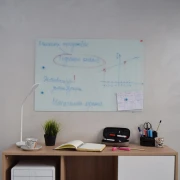 Thumbnail 3 of Office 1 Бяла дъска, 90 x 120 cm, магнитна, стъклена