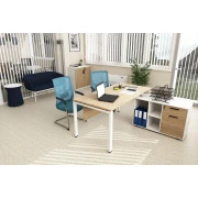 Thumbnail 7 of Шкаф RFG Monaco, 800 х 400 х 840 mm, ПДЧ, бряст и бяло