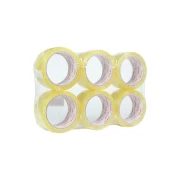 Thumbnail 1 of Office 1 Тиксо, хотмелт, 48 mm x 66 m, дебелина 40 микрона, безцветно, 6 броя