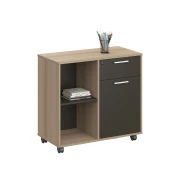 Thumbnail 6 of Шкаф RFG Milano, 800 х 400 х 750 mm, ПДЧ, светъл дъб и тъмносиво