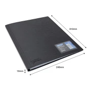 Thumbnail 2 of Rapesco Папка Germ-Savvy, PP, с 24 джоба, черна