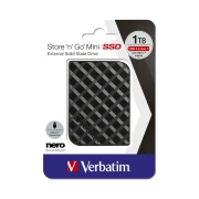 Thumbnail 3 of Външен SSD твърд диск Verbatim Store 'n' Go Mini, USB 3.2, 1 TB, черен