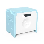 Thumbnail 2 of Табуретка RFG Funny, за съхранение, пластмасова, 300 х 400 х 370 mm, светлосиня