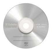 Thumbnail 1 of DVD-R VerbatimW, презаписваем, 4.7 GB, 4x, в кутия