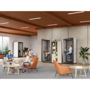 Thumbnail 2 of RFG Шумоизолираща акустична кабина Flexi One, 1050 х 1050 х 2240 mm, сива