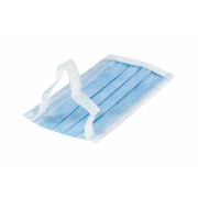 Thumbnail 2 of Маска за еднократна употреба Hunts, светлосиня, с широк ластик