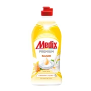 Thumbnail 1 of Препарат за миене на съдове Medix Balsam, мляко и мед, 415 ml, жълт