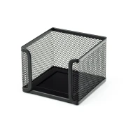 Thumbnail 1 of Office 1 Поставка за листчета, мрежеста, метална, черна