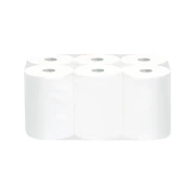 Thumbnail 1 of Кърпи за ръце, на ролка, без перфорация, двупластови, целулоза, 800 g, 6 броя