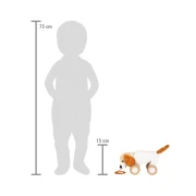 Thumbnail 5 of Small Foot Кученце за дърпане, дървено, с шумящи уши