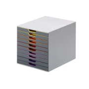 Thumbnail 5 of Durable Бокс за документи Varicolor, с 10 чекмеджета, сив