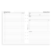 Thumbnail 6 of Filofax Планер за срещи, A5, бял