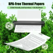 Thumbnail 3 of Phomemo Етикети за термопринтер Q22-ZD1-RMSG10, 100 броя, 1 лист