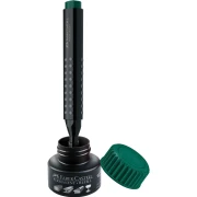 Thumbnail 4 of Faber-Castell Перманентен маркер Grip, със скосен връх, зелен