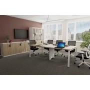 Thumbnail 3 of Шкаф RFG Monaco, 800 х 400 х 840 mm, ПДЧ, бряст и бяло