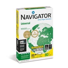 Снимка на Navigator Копирна хартия Universal, А4, 80 g/m2, 550 листа