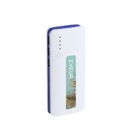 Снимка на Cool Мобилна батерия Kaprin, с 3 USB порта, 10 000 mAh, бяло и синьо