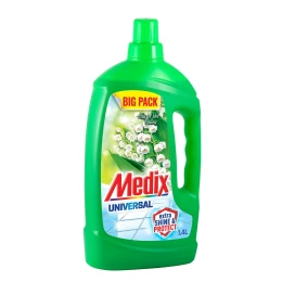 Снимка на Препарат за почистване Medix Express & Shine, универсален, момина сълза, 1.4 L, зелен