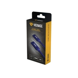 Снимка на Кабел Yenkee USB Type-C към USB Type-C, 2 m, син