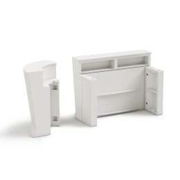 Снимка на Ъглов модул Lyxo Bancone Marvy, 650 х 650 х 1100 mm, полиетилен