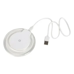 Снимка на TOPS Безжична зарядна на станция Induction, прозрачна/бяла