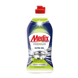 Снимка на Препарат за миене на съдове Medix Premium, зелен, 415 ml
