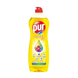 Снимка на Препарат за миене на съдове Pur Duo Power, лимон, 750 ml
