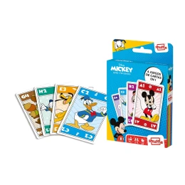 Снимка на Cartamundi Карти за игра Mickey Mouse, 4 в 1