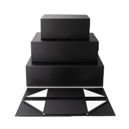 Снимка на Office 1 Кутия Matt, с магнитно затваряне, сгъваема, 31 х 20 х 10 cm, черна