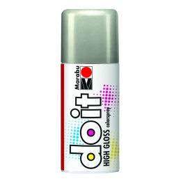 Снимка на Marabu Универсален спрей, блясък сребро 150 ml, 482