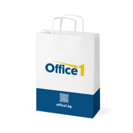 Снимка на Office 1 Хартиена торбичка, бяла, L, 44 х 50 х 14 cm