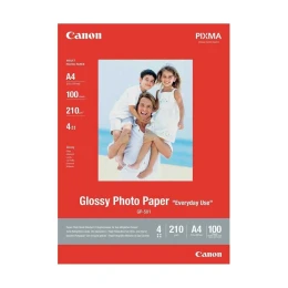 Снимка на Фото хартия Glossy GP-501, 210 g/m2, A4, 100 листа