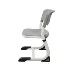 Снимка на Ученически стол RFG Ergo School, от I до XII клас, регулируем, полипропилен, сив