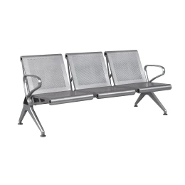 Снимка на Посетителска пейка RFG Дъблин, с 3 места, метална, 1750 х 640 х 760 mm