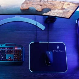 Снимка на Пад за мишка SureFire Silent Flight 320, геймърски, RGB