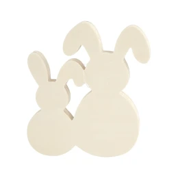 Снимка на Creativ Company Зайчета за декорация, от шперплат, 2 броя