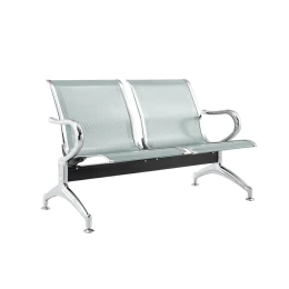 Снимка на Посетителска пейка RFG София, с 2 места, метална, 1180 х 680 х 770 mm