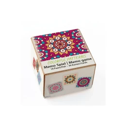 Снимка на Gespaensterwald Мемори игра, цветни шарки, 36 карти